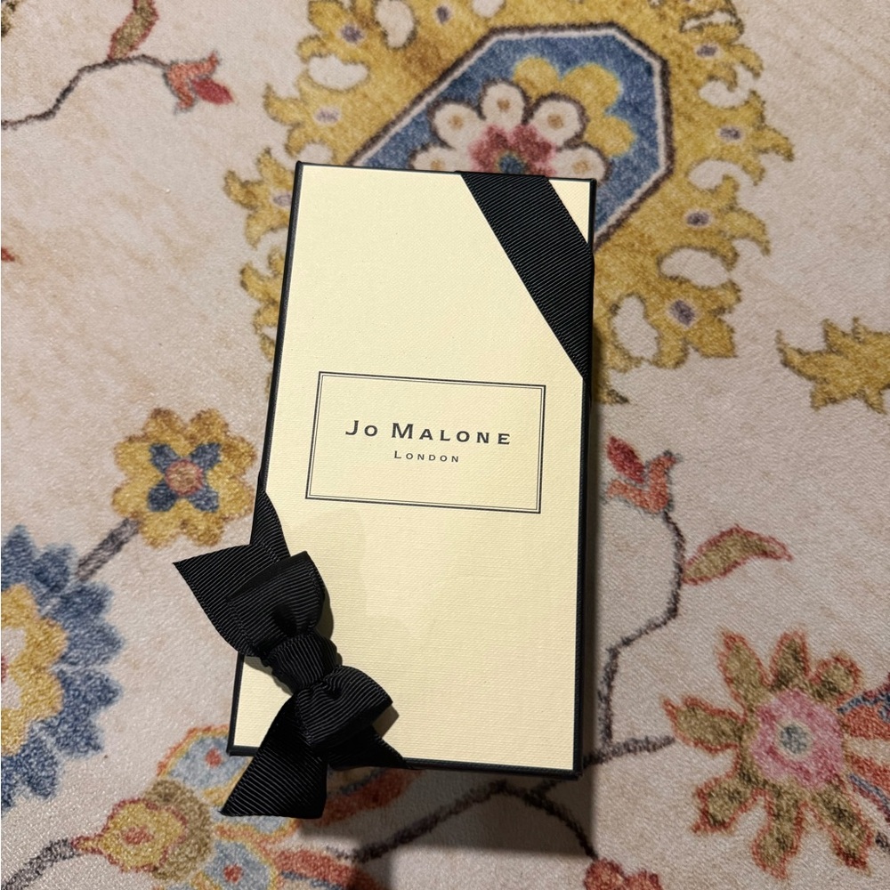 Jo Malone Empty Gift Box with Black Ribbon